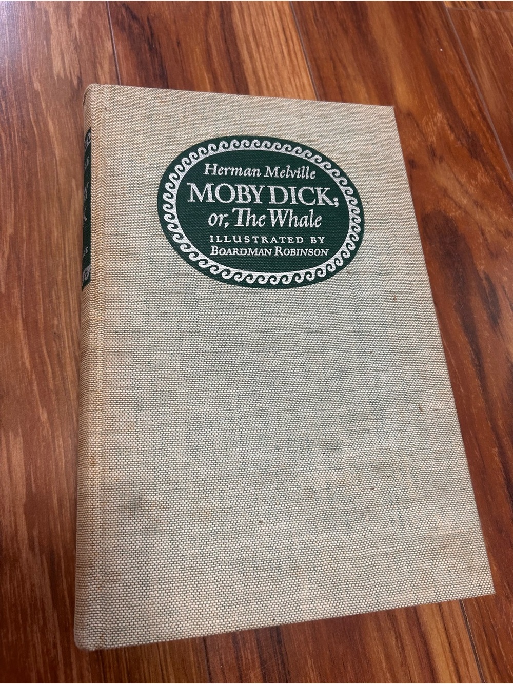 1943 Moby Dick, the Whale. Heritage Press Limited Edition. Illustrated